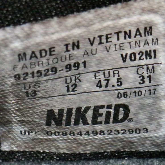 Rare NIKE x KOBE Mentality Kobe A.D. iD Sneakers Sz 13 US Men - Picture 10 of 11